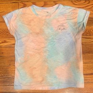 Kohl’s “Going Places” Girls Shirt bule & pink